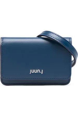 JUUN.J Logo-lettering leather belt bag