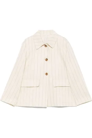 SEVENTY BY SERGIO TEGON Lurex pinstripe blazer