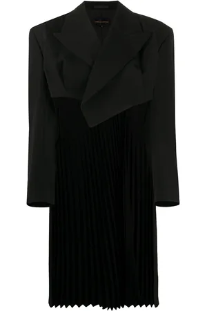 Comme des Garçons 1980s elongated pleated back jacket