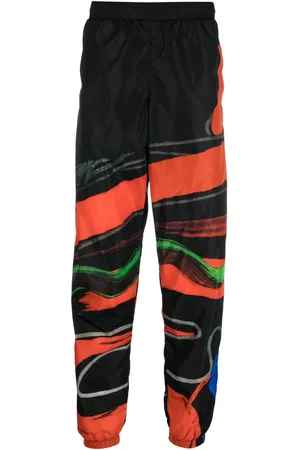 Moschino Abstract-print track pants