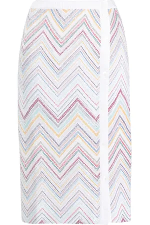 Missoni Zigzag-woven pencil skirt