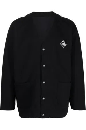 WHITE MOUNTAINEERING Logo-patch cardigan
