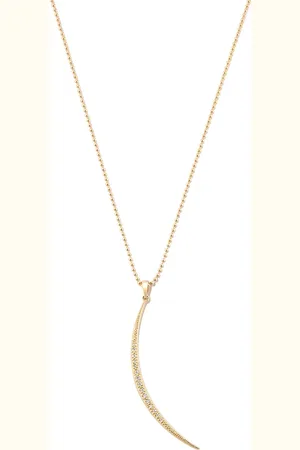 Mizuki 14kt diamond and pearl pendant necklace