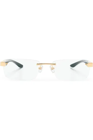 Maybach The Artist III rectangle-frame glasses