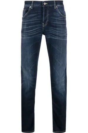 Dondup Mid-rise slim-cut jeans