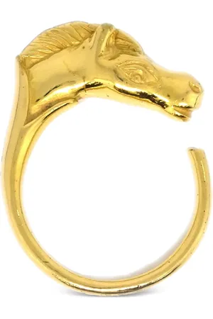 Hermès 1990-2000s Cheval ring
