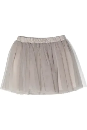 DOUUOD KIDS Tulle layered mini skirt