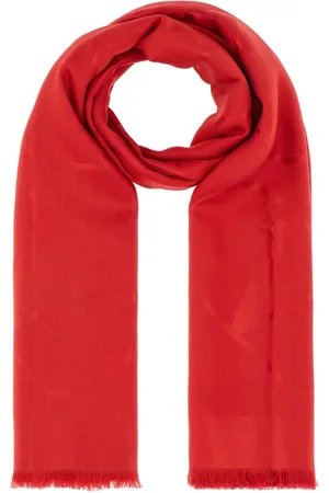 VALENTINO GARAVANI VLogo-jacquard shawl
