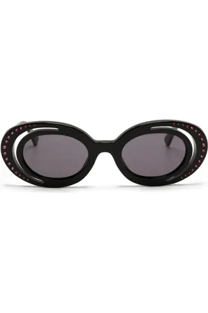 Marni Zion Canyon oval-frame sunglasses