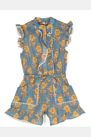 ZIMMERMANN Junie floral-print playsuit