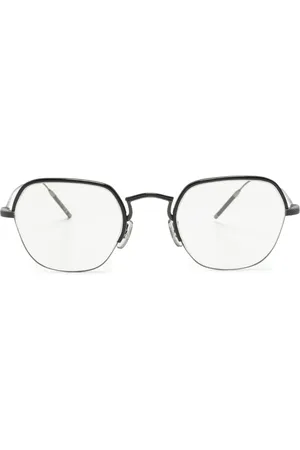 Oliver Peoples TK-7 geometric-frame glasses