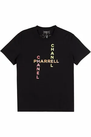 CHANEL X Pharell 2019 logo-print T-shirt