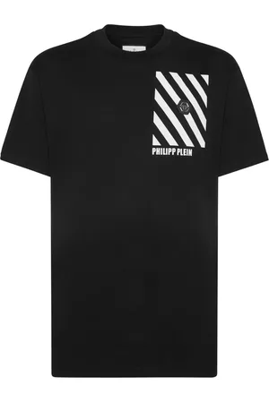 Philipp Plein Logo-appliqué cotton T-shirt