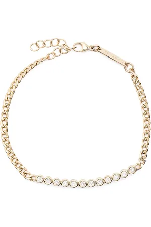 Zoe Chicco 14kt yellow tennis chain bracelet
