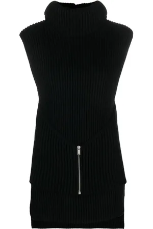 Jil Sander Roll-neck knitted wool top