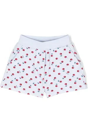 MONNALISA Cherry-print shorts