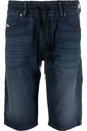 Diesel D-Krooley drawstring-waist denim shorts