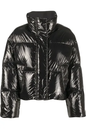 Stand Studio Funnel-neck puffer jacket