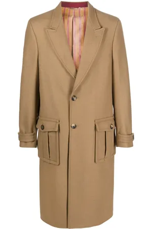 Etro Single-breasted wool-blend coat