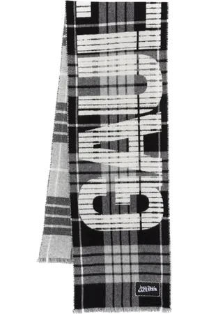 Jean Paul Gaultier Logo-jacquard scarf