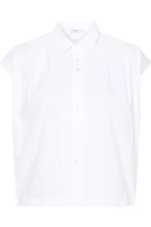 TRANSIT Sleeveless darted blouse