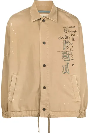 Incotex Graphic-print shirt jacket