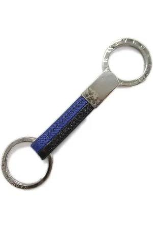 Bvlgari 2020s leather keyring