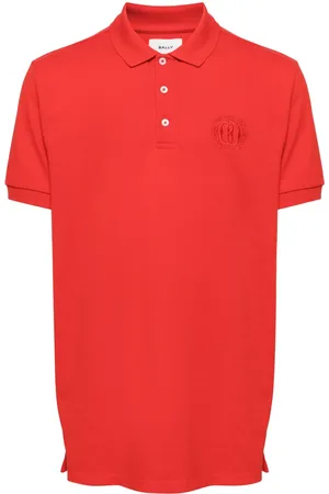 Bally Logo-embroidered organic cotton polo shirt