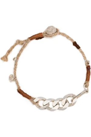 NICK FOUQUET Chain-link detail beaded bracelet