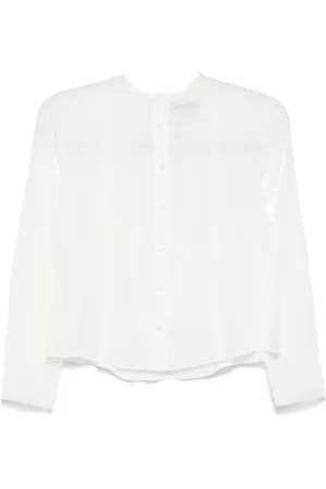 SHIATZY CHEN Chiffon-embroidered top