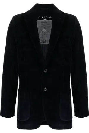 Circolo Corduroy single-breasted blazer