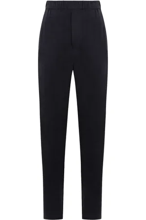 Giorgio Armani Elasticated-waist tapered trousers