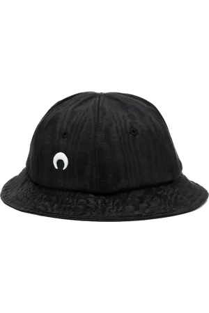 Marine Serre Logo-embroidered bucket hat