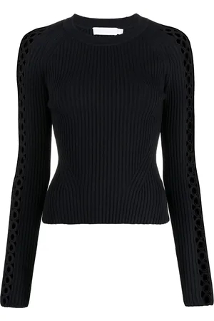 Simkhai Ribbed-knit cut-out jumper