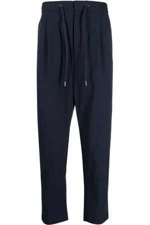 ALPHA Pocas drop-crotch trousers