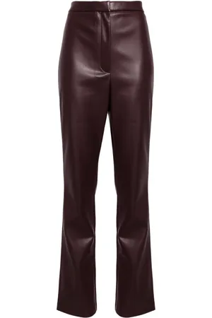 ROTATE High-waisted slim trousers