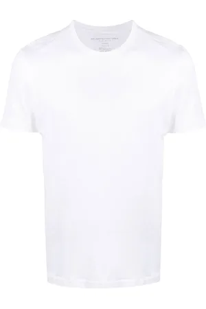Majestic Chenille-texture fitted T-Shirt
