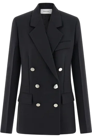 Salvatore Ferragamo Double breasted wool blazer