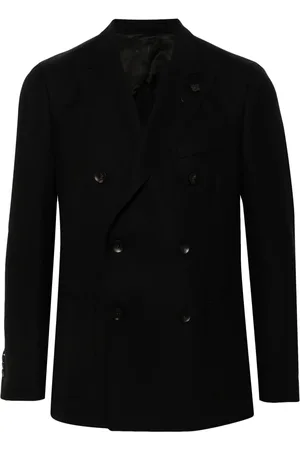 LARDINI Brooch-detail blazer