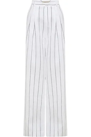 Nicholas Calista flared linen trousers