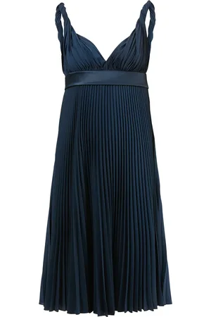 Burberry Empire-line pleated dress