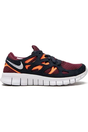 Nike Free Run 2 "Dark Beetroot/White/Total Oran" sneakers