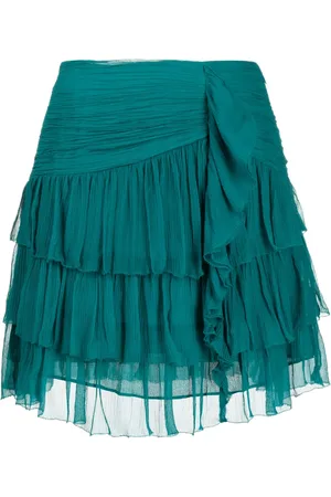 ULLA JOHNSON A-Line ruffled skirt