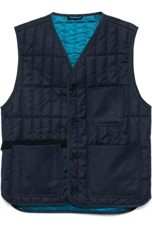Paul Smith Flannel quilted gilet