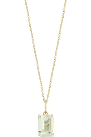 Mateo 14kt yellow amethyst pendant necklace
