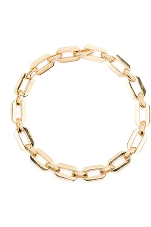 Shay 18KT yellow Flat Geo bracelet