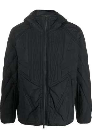 Y-3 Hooded quilted bomber jacket