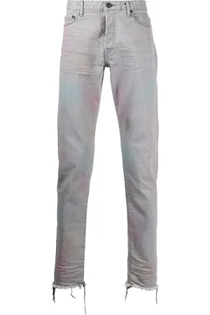 JOHN ELLIOTT The Cast 2 mid-rise distressed straight-leg jeans