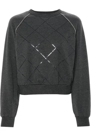 PESERICO SIGN Bead-detail sweatshirt
