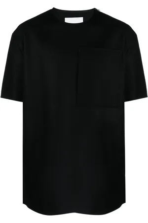 Jil Sander Zip-detail wool T-shirt